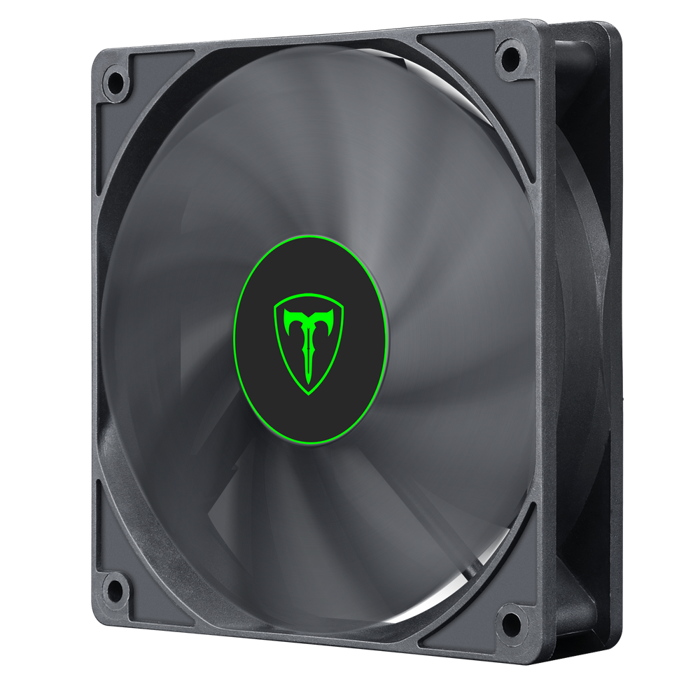 Fan Gamer T-Dagger 120mm Preto Sem LED T-TGF100