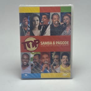 DVD Top Samba e Pagode o Melhor de Todos