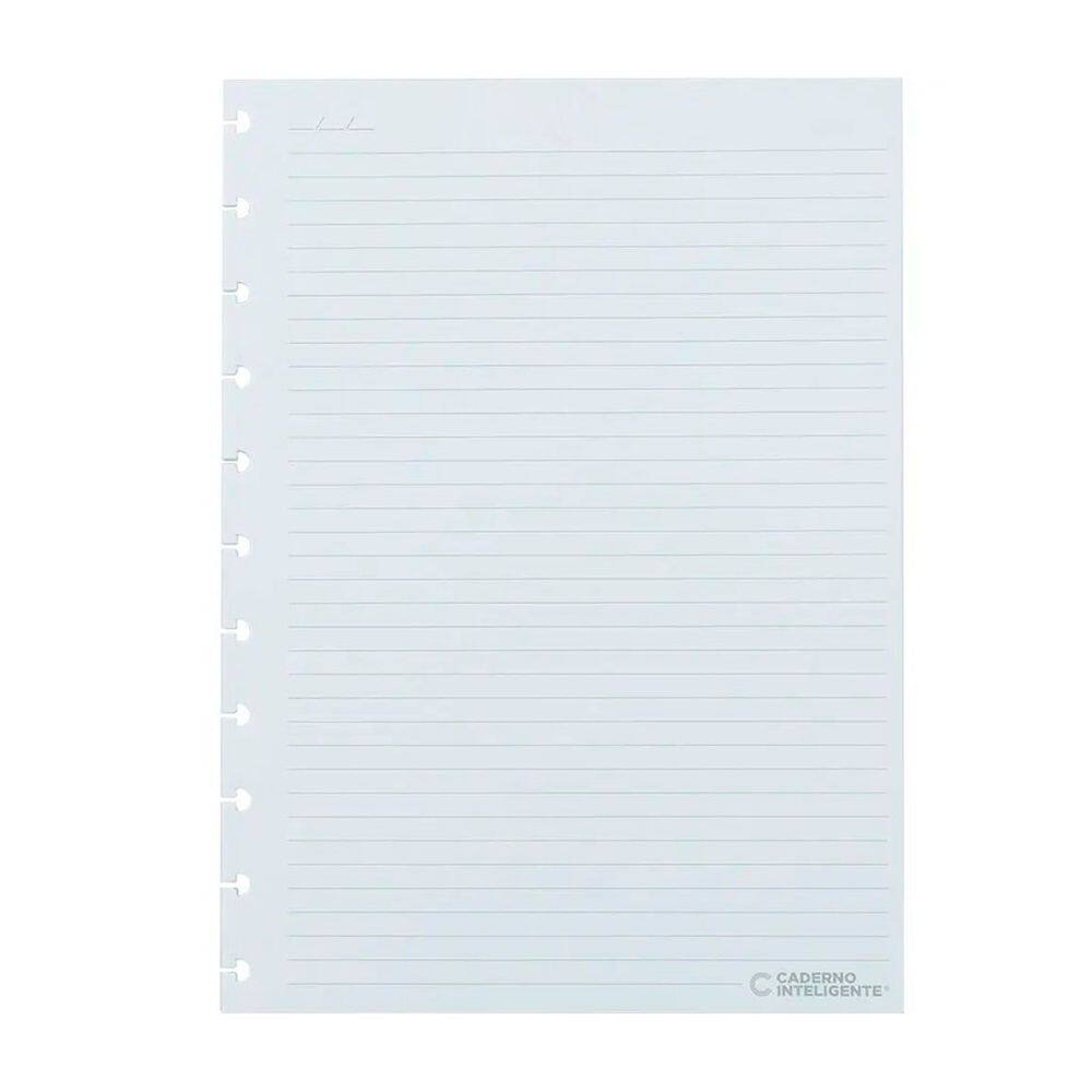 Refil Caderno Inteligente Grande 50 Folhas Pautado