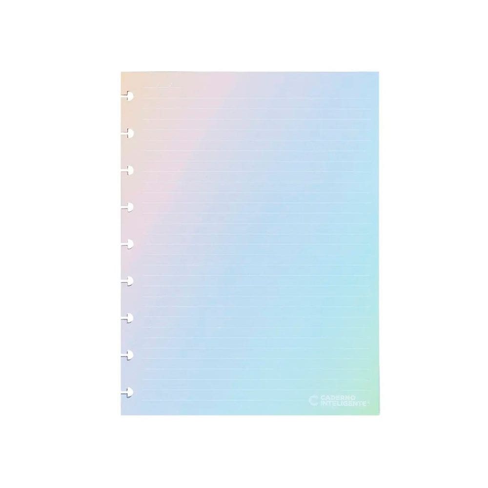 Refil Caderno Inteligente Médio 30 Folhas Rainbow
