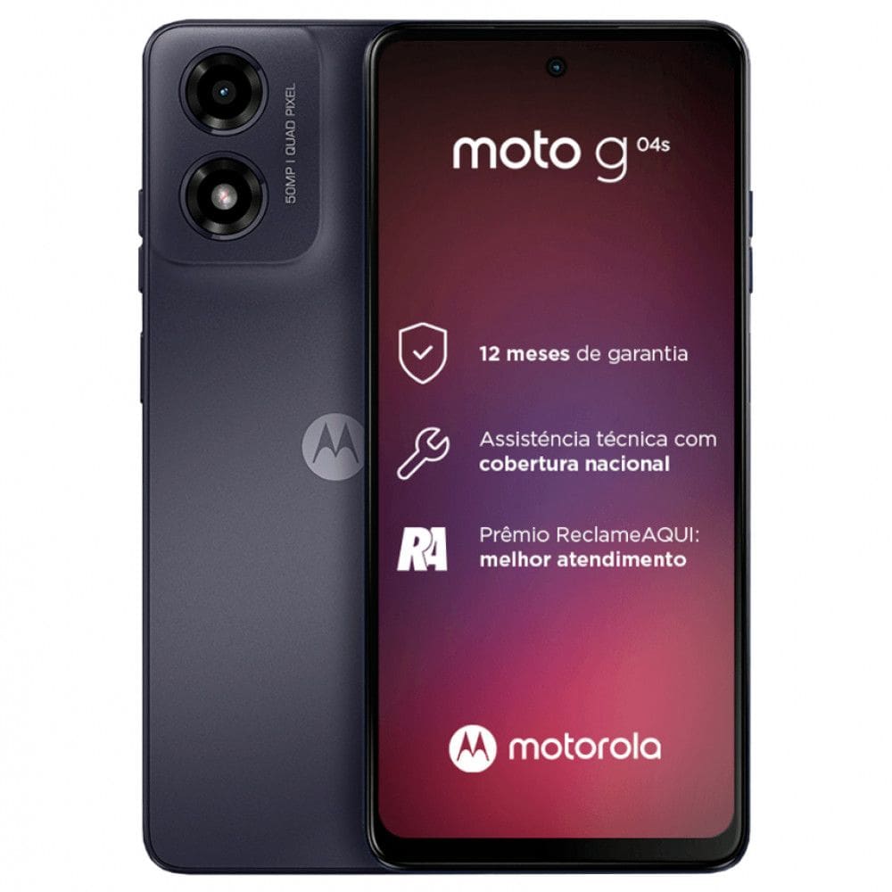 Celular PB370002BR Moto G04s 128GB Motorola