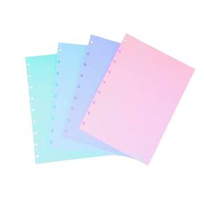 Refil Caderno Inteligente A5 40 Folhas Color Pauta Branca