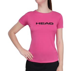 Camiseta Head Poliamida Square Centro Rosa