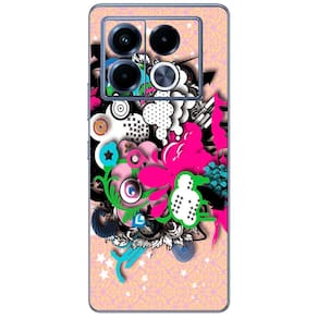 Capa Adesivo Skin104 Verso Para Infinix Note 40 5G (X6852)