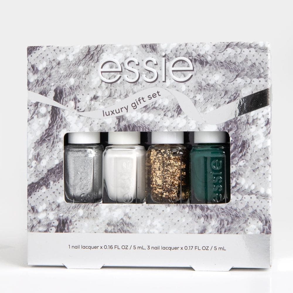 Esmalte de unhas essie, 8 peças, vegano, conjunto de férias , 1 kit