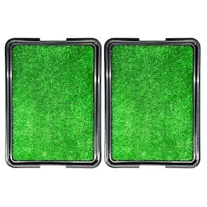 2x Sanitário Canino Banheiro Para Cães Com Grama Eco Pet