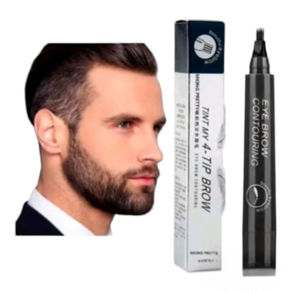 Caneta Retoque Preenchimento Falhas De Barba Cabelo Bigode