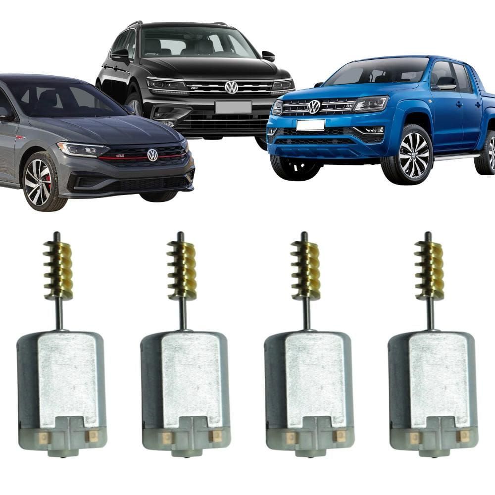Kit 4 Motor Da Trava Elétrica Da Fechadura Jetta Amarok - UN / 4 [F103]
