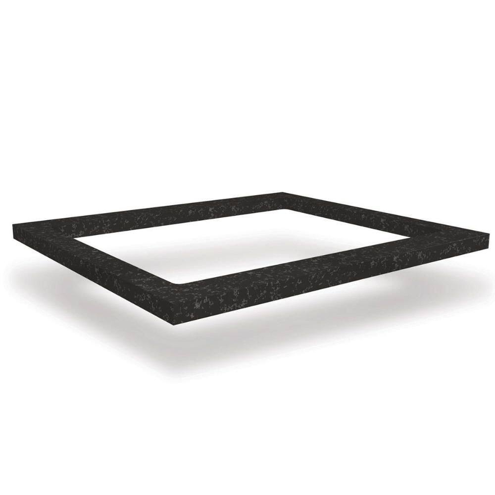Módulo Cozinha Kappesberg Nox Tampo S416 60cm p/ Cooktop Preto Brilho
