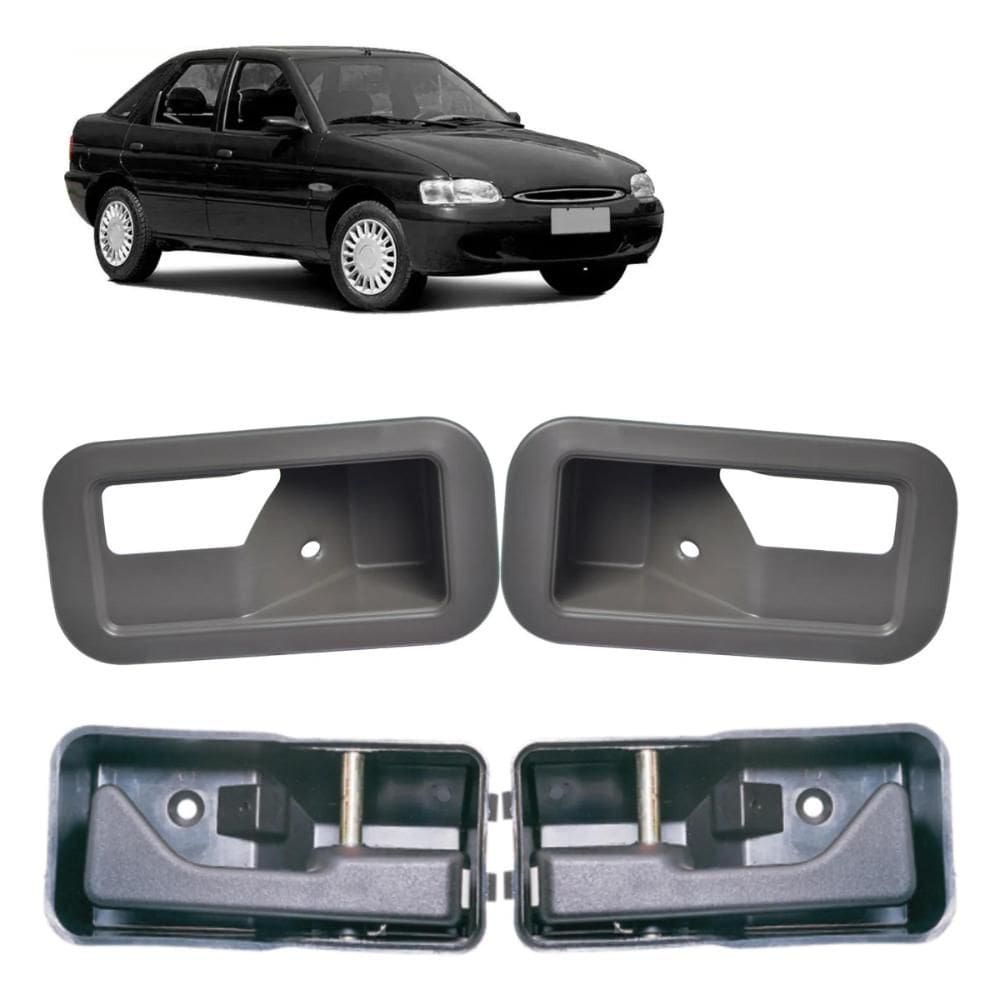 Kit Completo Gatilho Maçaneta Interna + Moldura Escort 93-96 [F103]