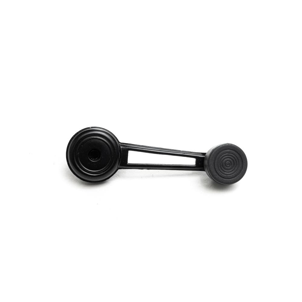 Manivela Reguladora Do Vidro Porta Dianteira - Preto Metal Direita E Esquerda Ford Corcel Gii - Belina Gii - Del Rey [F1