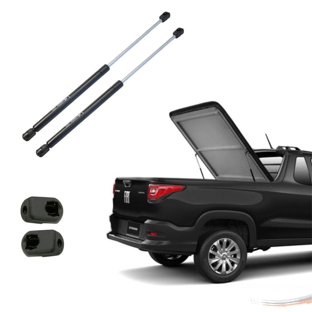 Par Amortecedores Capota De Fibra 50 Kg -  700 Mm [F103]