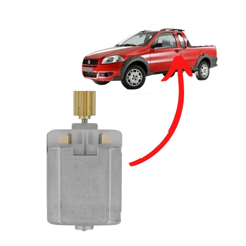 Motor Trava Elétrica Fechadura Automotiva Strada G1 Após 96 [F103]