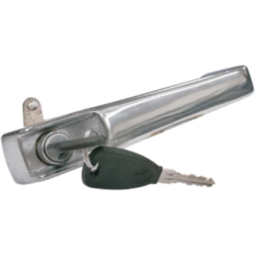 Maçaneta Externa Porta C/ Chave Mb Família Fpn Hpn Cromada [F103]