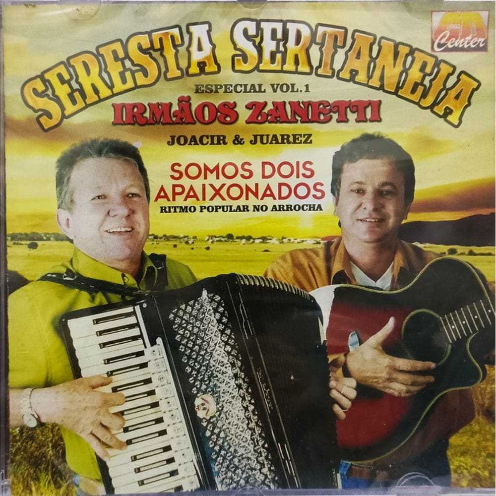 Cd Irmaos Zanetti - Seresta Sertaneja Vol 1