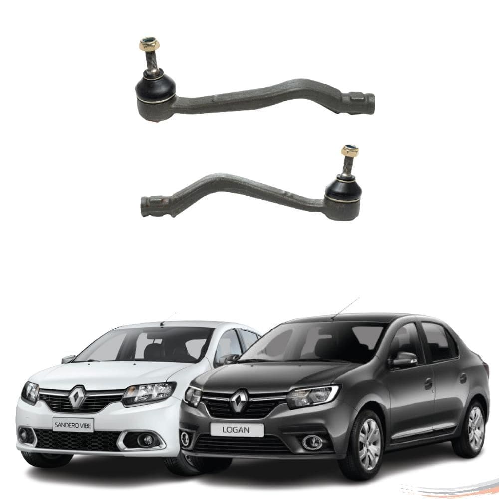 Par Terminal Direção Dir Esq Renault Logan Sandero Após 2007 [F103]