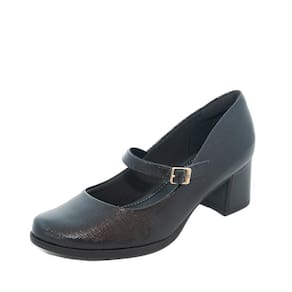 Sapato Feminino Piccadilly Salto Baixo REF: 654021 NAPA LUX LINHO