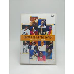 Dvd Samba Da Minha Terra - 18  Sucessos Ao Viv