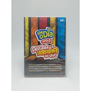 Dvd Fm O Dia 100,5, Alegria Que Irradia Ao Viv
