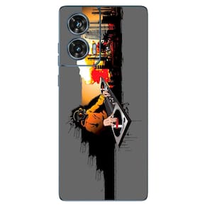 Capa Adesivo Skin264 Verso Para Motorola Edge 50 Fusion