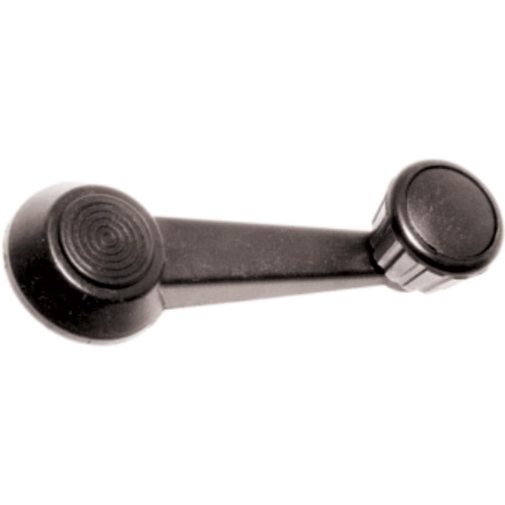 Manivela Reguladora Do Vidro Porta Dianteira Direita E Esquerda Preto - Volkswagen Brasilia 73 à 81 - Delivery [F103]