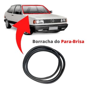 Borracha Do Parabrisa Vidro Dianteiro Gol Quadrado Até 1997 [F103]