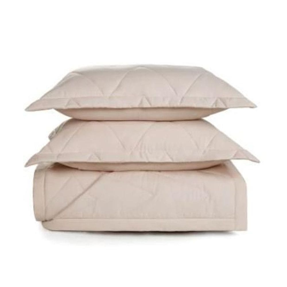 Colcha Queen Trussardi 2 Porta Travesseiros 200 Fios Percal