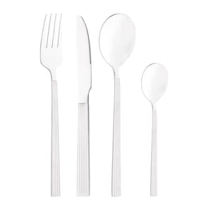Faqueiro 16 Peças de Aço Inox Athenas