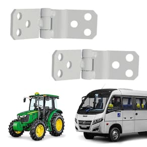 Par 2 Dobradiças P/ Porta Ferro Agrícola ônibus E Uso Geral - UN / 2 [F103]