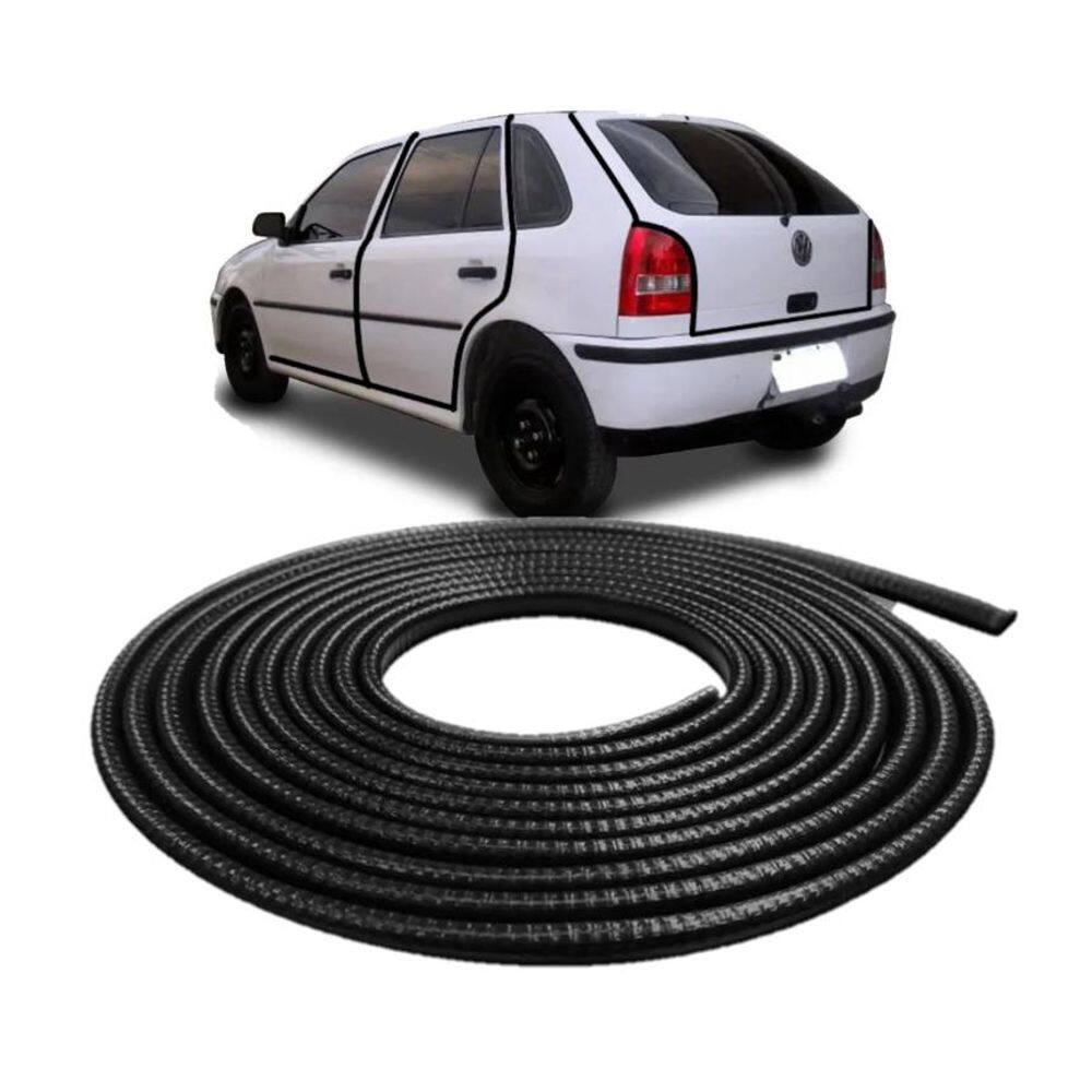 Mini Borracha Couro Cobra Protetor 7x10mm Gol G1 G2 G3 10m [F103]