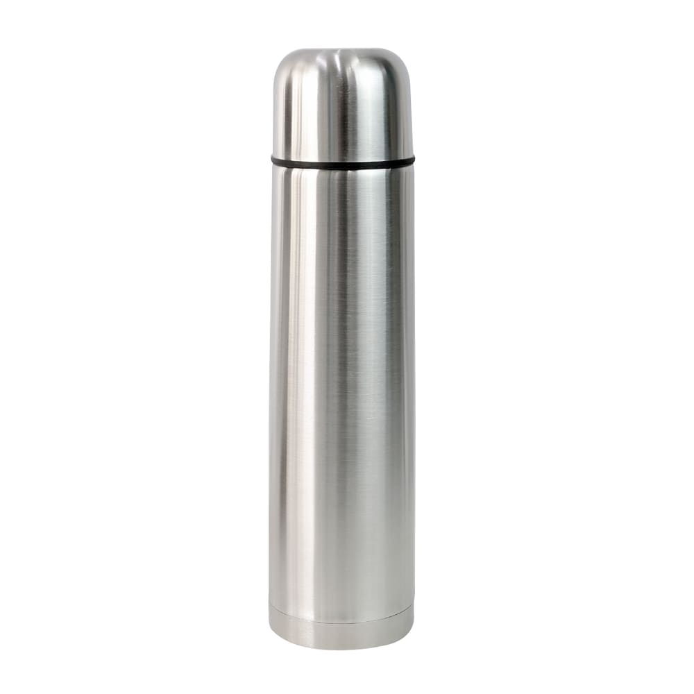 Garrafa Isotermica 1litro Com Tampa Em Inox Prática Esporte