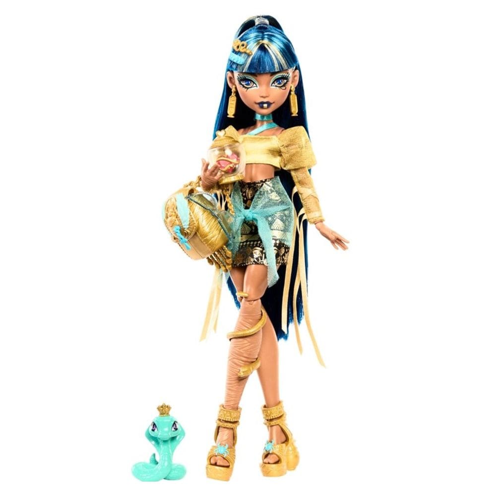 Boneca Monster High Cleo de Nile Novo Visual - Mattel
