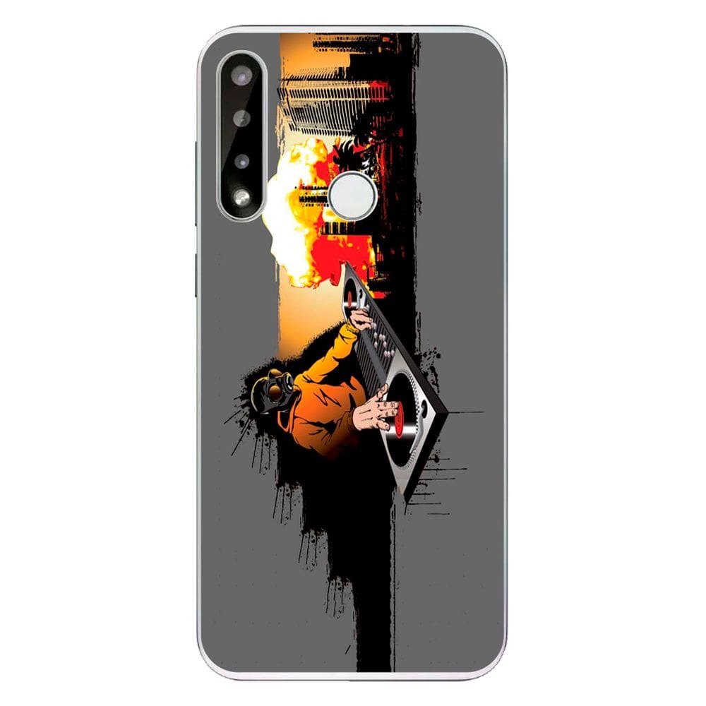 Capa Adesivo Skin264 Verso Para Positivo Q20