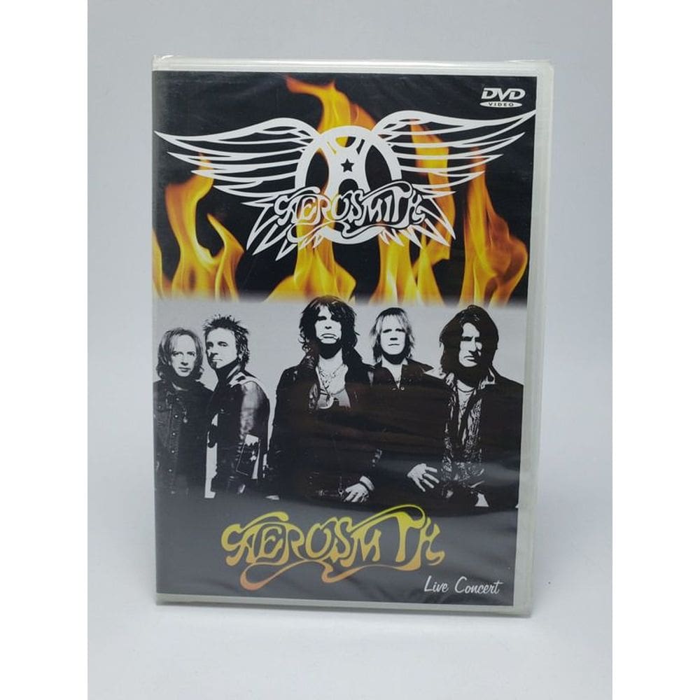 Dvd  Aerosmith - Live In Concert