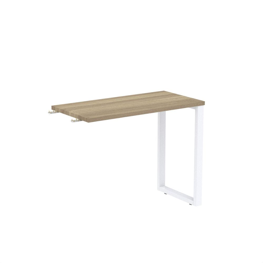 Mesa Complemento 900x450mm Mcp90/45p25tub Noce/Branco