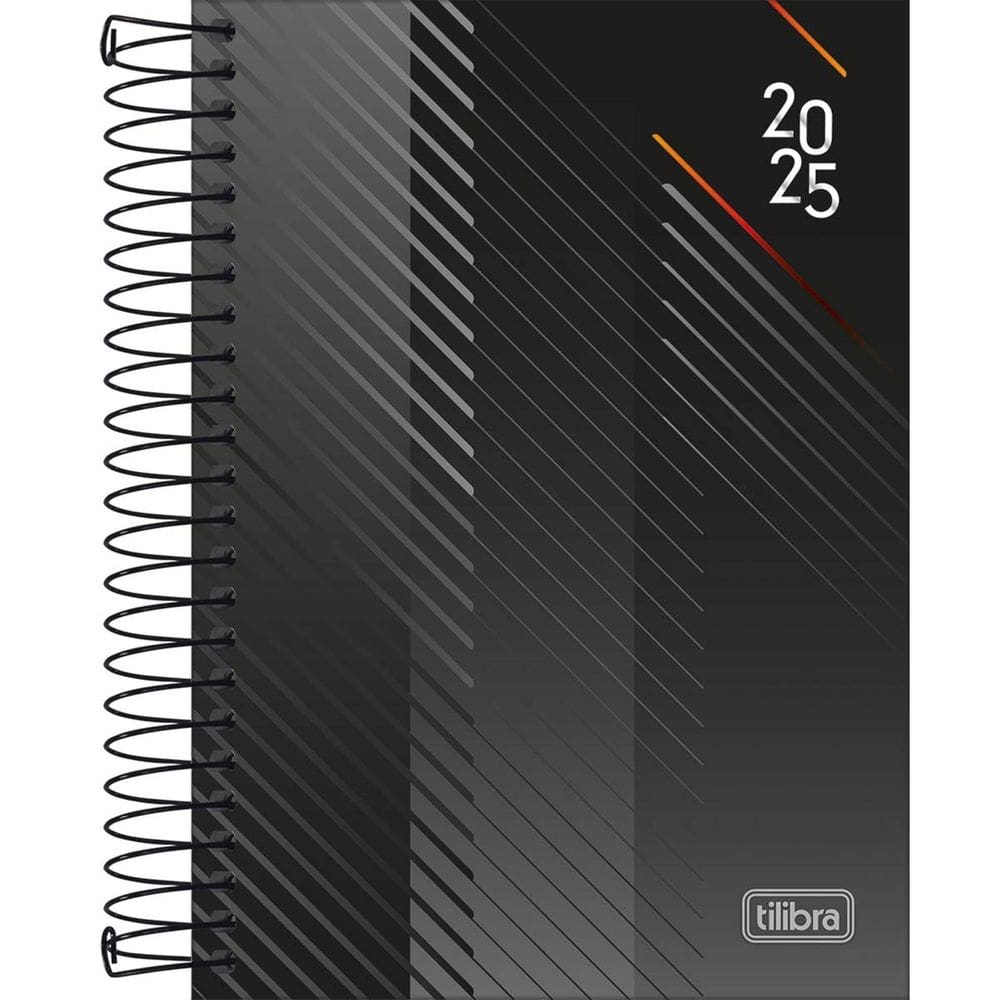 Agenda Executiva Espiral Diária 12,9 X 18,7cm Spot 2025