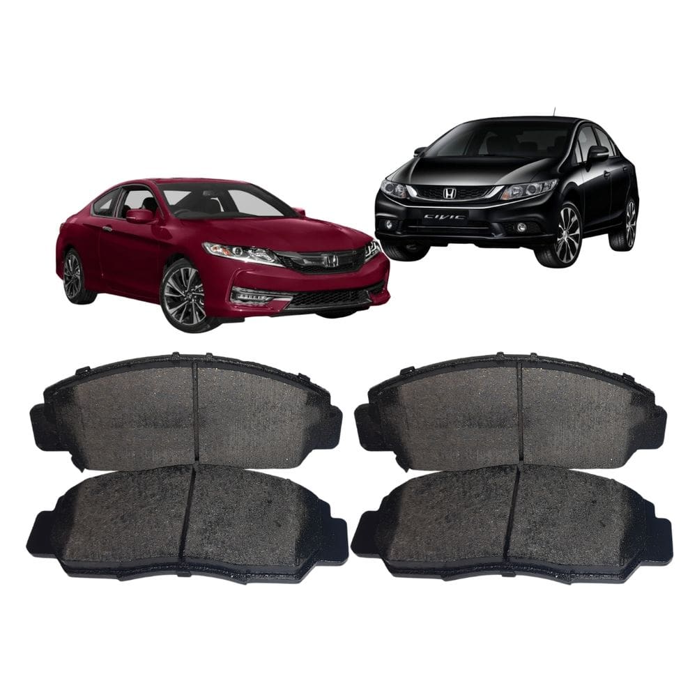 Pastilha de Freio Accord EX J35Z2 3.5L 24V Sohc V6 Eixo Dianteiro 2007 A 2009 Fras-le Dianteira