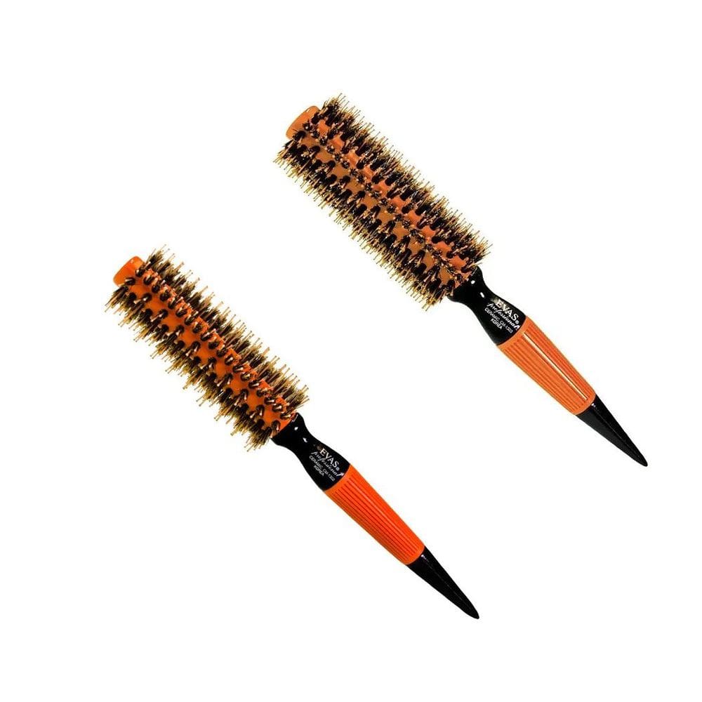 Kit 2 Escova de Cabelo Evas CM 1302 E 1303 Profissional