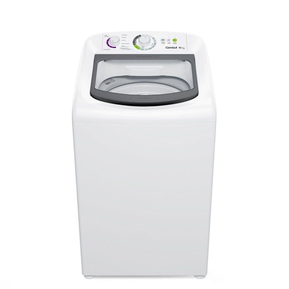 Máquina de Lavar Consul 9Kg Branca Com Dosagem Econômica e Ciclo Edredom CWB09BB 220V