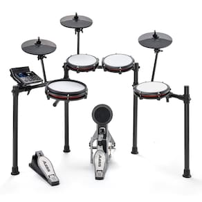 Bateria Eletrônica Bluetooth Pele Mesh Head Alesis Nitro Max Kit