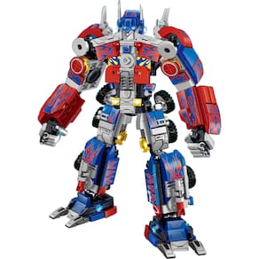 Bloco De Montar Transformers Optimus Prime 478 pçs Brinquedo