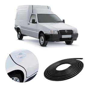 Borracha Protetora Borda Porta Veículo Fiorino 7x14 5 Metros [F103]