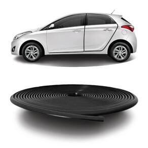 Borracha Protetora De Bordas Portas Carros Uso Universal 5m [F103]