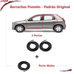 Kit Borracha Porta E Porta-malas Corsa Celta Prisma 2 Portas [F103]