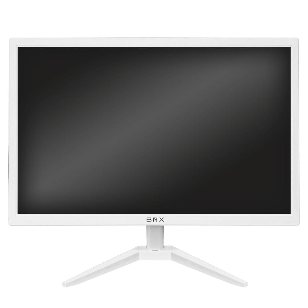 Monitor White 20" LED 60hz HDMI VGA - BRX