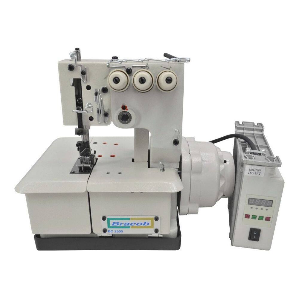 Máquina Galoneira Direct Drive 3 Ag. + Viés, Bracob+mesa+fr