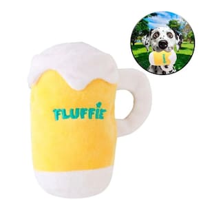 Brinquedo De Pelúcia Copo De Cerveja Para pet - 14cm