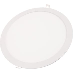 Plafon Led Tramontina Redondo De Embutir Slim Bivolt 3000 K