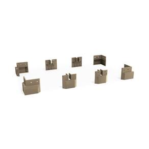 Multiuso de Cozinha Kit 8 Pés PVC B110 Nogal - Kappesberg