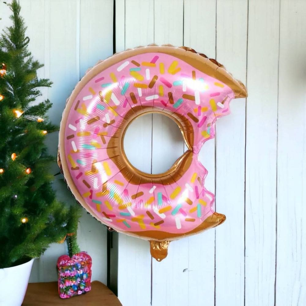 Balão Metalizado Rosquinha Donuts 73cm Festa Decoração